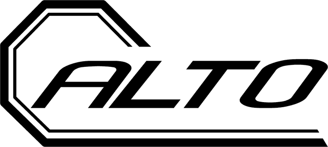 Logo monocromático — negro